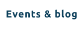 Events & blog